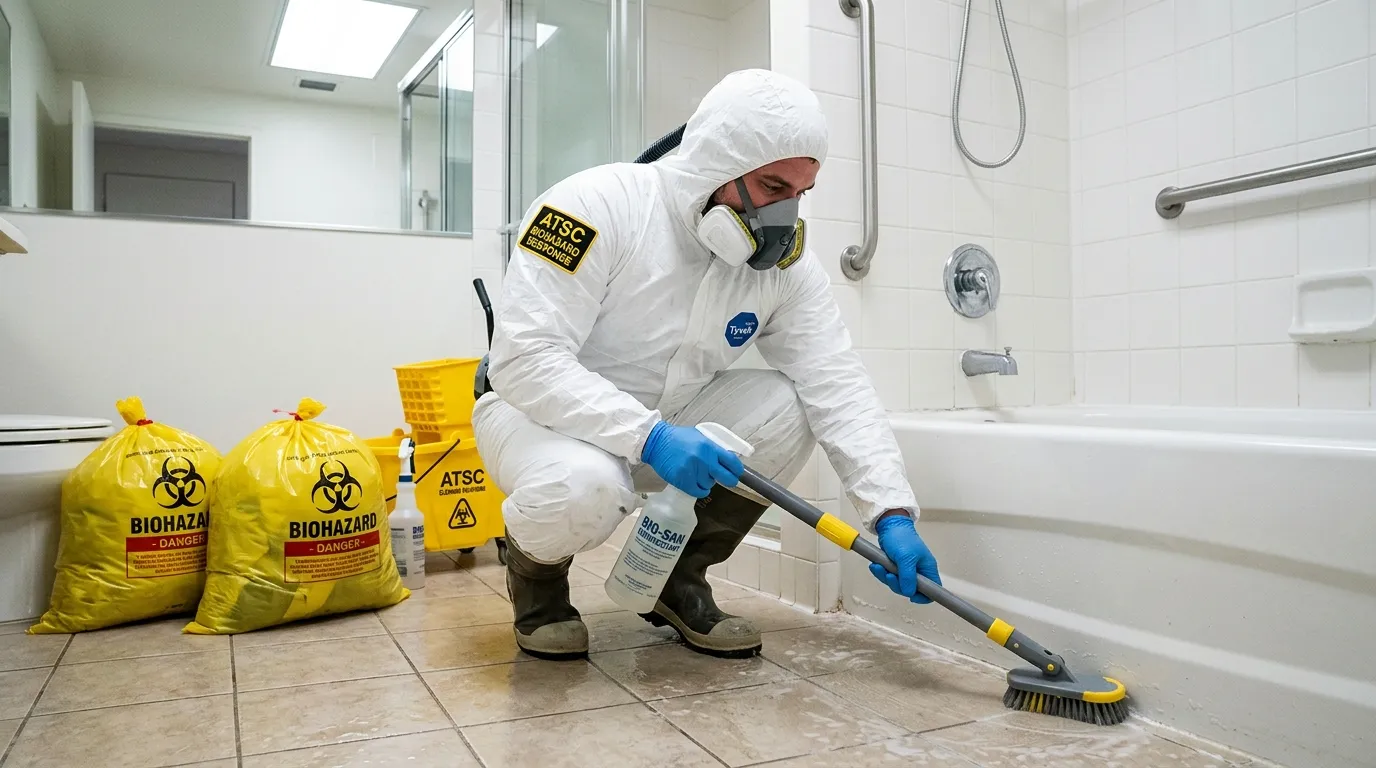 Decontamination equipment deployed for Blood Cleanup in Harvey
